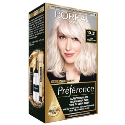 L’Oréal Paris - Préférence 10.21 Stockholm - Haarfarbe L’Oréal Paris - Préférence 10.21 Stockholm - Haarfarbe
