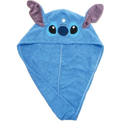 Disney Stitch – Kinder-Haarhandtuch aus ultraweicher Mikrofaser – Schnelltrocknend, schonend für feines Haar – Ideal für Bad & Dusche – Müheloses Trocknen – Offizielles Produkt Disney Stitch – Kinder-Haarhandtuch aus ultraweicher Mikrofaser – Schnelltrocknend, schonend für feines Haar – Ideal für Bad & Dusche – Müheloses Trocknen – Offizielles Produkt