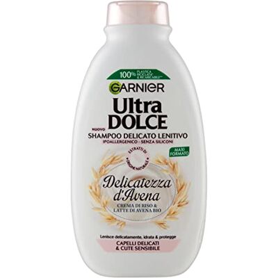 Garnier Ultra Dolce Sanftes Hafer-Shampoo, 300 ml Garnier Ultra Dolce Sanftes Hafer-Shampoo, 300 ml