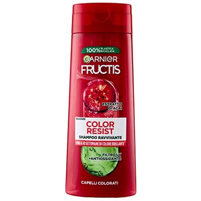 Garnier Fructis Color Resist Shampoo für gefärbtes Haar, 250 ml Garnier Fructis Color Resist Shampoo für gefärbtes Haar, 250 ml