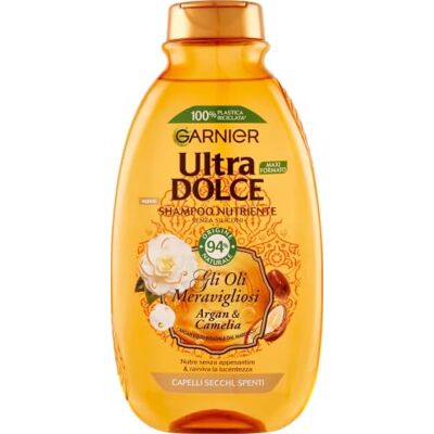 Garnier - Ultra Dolce Argan Camelia - 300ml - Shampoo Garnier - Ultra Dolce Argan Camelia - 300ml - Shampoo