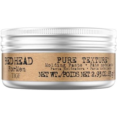 TIGI Bed Head for Men by Pure Texture Molding Paste, 83 g Stylingpaste für kurzes bis mittellanges Haar, starker Halt, mehr Textur & Definition TIGI Bed Head for Men by Pure Texture Molding Paste, 83 g Stylingpaste für kurzes bis mittellanges Haar, starker Halt, mehr Textur & Definition