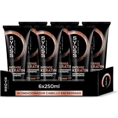 Syoss DP Keratin Conditioner 250 ml, 6 Stück, Haarverstärker mit Keratin, Brechreduzierung Syoss DP Keratin Conditioner 250 ml, 6 Stück, Haarverstärker mit Keratin, Brechreduzierung