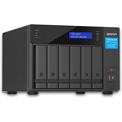 QNAP TVS-h674-i5-32G Intel Core i5 Prozessor, 32 GB RAM, PCIe Gen 4 Desktop NAS QNAP TVS-h674-i5-32G Intel Core i5 Prozessor, 32 GB RAM, PCIe Gen 4 Desktop NAS