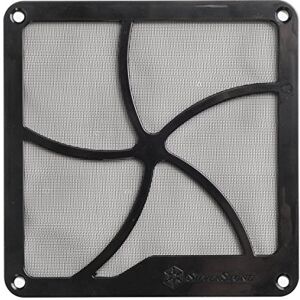 Silverstone FF141B 140 mm Lüfterabdeckung mit Staubfilter, schwarz Silverstone FF141B 140 mm Lüfterabdeckung mit Staubfilter, schwarz
