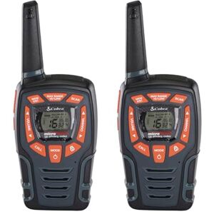 Cobra AM855 Wetterbeständige Walkie-Talkies (2er-Pack) – 10 km Reichweite, 16 Kanäle und 121 Codes zur Privatsphäre, wetterfest, VibrAlert, wiederaufladbare Zwei-Wege-Funkgeräte, Schwarz Cobra AM855 Wetterbeständige Walkie-Talkies (2er-Pack) – 10 km Reichweite, 16 Kanäle und 121 Codes zur Privatsphäre, wetterfest, VibrAlert, wiederaufladbare Zwei-Wege-Funkgeräte, Schwarz