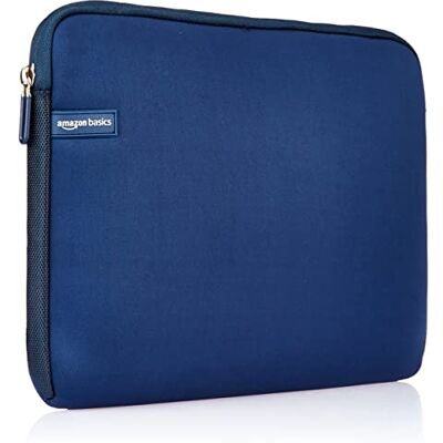 Amazon Basics Laptop-Schutzhülle,13.3-Zoll, Marineblau Amazon Basics Laptop-Schutzhülle,13.3-Zoll, Marineblau