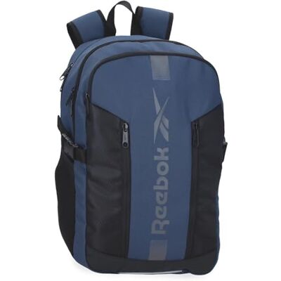 Reebok Tech Rucksack für Laptop, 39,6 cm, Blau, 32 x 47 x 19 cm, Polyester, 28,58 l, von Joumma Bags Reebok Tech Rucksack für Laptop, 39,6 cm, Blau, 32 x 47 x 19 cm, Polyester, 28,58 l, von Joumma Bags