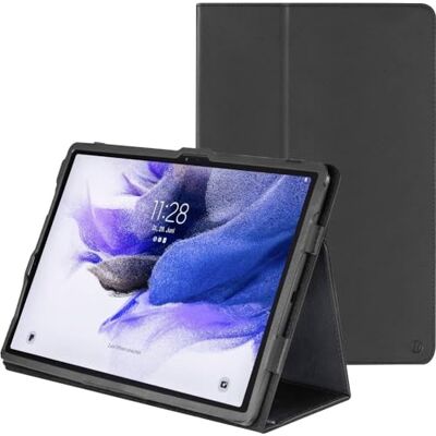 Hama Hülle für Samsung Galaxy Tab S7 FE/S7+/S8+ 31,5 cm 12,4 Zoll (aufklappbares Case für Samsung Tablet, Schutzhülle mit Standfunktion, magnetisches Cover) schwarz Hama Hülle für Samsung Galaxy Tab S7 FE/S7+/S8+ 31,5 cm 12,4 Zoll (aufklappbares Case für Samsung Tablet, Schutzhülle mit Standfunktion, magnetisches Cover) schwarz