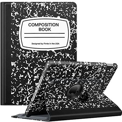 FINTIE Hülle für iPad 10.2 Zoll 9.Generation / 8. Gen / 7. Gen (Modell 2021/2020/2019) mit Pencil Halter 360 Grad Rotierend Stand Schutzhülle Cover mit Auto Schlaf/Wach Funktion, Mandelblüten FINTIE Hülle für iPad 10.2 Zoll 9.Generation / 8. Gen / 7. Gen (Modell 2021/2020/2019) mit Pencil Halter 360 Grad Rotierend Stand Schutzhülle Cover mit Auto Schlaf/Wach Funktion, Mandelblüten