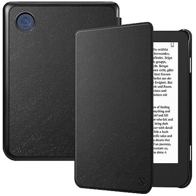 FINTIE Slim Hülle für Tolino Shine Color/Shine 5/4,Kobo Clara Colour/BW/2E Ultradünne Hülle mit Auto Schlafen/Wachen und Magnetverschluss, Schwarz FINTIE Slim Hülle für Tolino Shine Color/Shine 5/4,Kobo Clara Colour/BW/2E Ultradünne Hülle mit Auto Schlafen/Wachen und Magnetverschluss, Schwarz