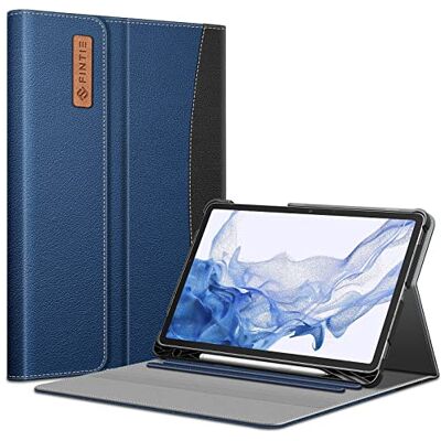 FINTIE Hülle für Samsung Galaxy Tab S8 11 Zoll 2022 /S7 11 Zoll 2020, Multi-Winkel Betrachtung Folio Schutzhülle mit S Pen Halter Dokumentschlitze Auto Schlaf/Wach, Marineblau FINTIE Hülle für Samsung Galaxy Tab S8 11 Zoll 2022 /S7 11 Zoll 2020, Multi-Winkel Betrachtung Folio Schutzhülle mit S Pen Halter Dokumentschlitze Auto Schlaf/Wach, Marineblau