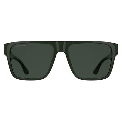 Lacoste Men's Sunglasses L6085S Khaki with Green Lens Lacoste Men's Sunglasses L6085S Khaki with Green Lens