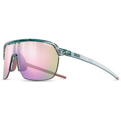 Julbo Sonnenbrille FREQUENCY Herren Grün Hell/Rosa Kategorie 3 Julbo Sonnenbrille FREQUENCY Herren Grün Hell/Rosa Kategorie 3
