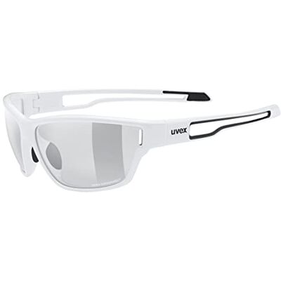 Uvex sportstyle 806 V Outdoorbrille für Damen und Herren selbsttönend beschlagfrei white/smoke one size Uvex sportstyle 806 V Outdoorbrille für Damen und Herren selbsttönend beschlagfrei white/smoke one size