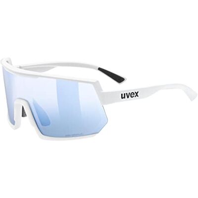 Uvex sportstyle 235 V Sportbrille für Damen und Herren selbsttönend beschlagfrei white matt/blue one size Uvex sportstyle 235 V Sportbrille für Damen und Herren selbsttönend beschlagfrei white matt/blue one size
