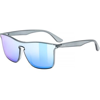 Uvex heyday Sportbrille für Damen und Herren 100% UVA-, B, C Schutz Schutz vor IR-Strahlung mirror transparent smoke/blue mirror one size Uvex heyday Sportbrille für Damen und Herren 100% UVA-, B, C Schutz Schutz vor IR-Strahlung mirror transparent smoke/blue mirror one size
