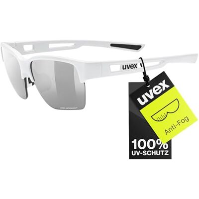 Uvex sportstyle 805 V Sportbrille für Damen und Herren selbsttönend beschlagfrei white/smoke one size Uvex sportstyle 805 V Sportbrille für Damen und Herren selbsttönend beschlagfrei white/smoke one size