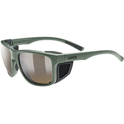 Uvex sportstyle 312 VPX Outdoorbrille für Damen und Herren selbsttönend polarisiert moss green matt/brown one size Uvex sportstyle 312 VPX Outdoorbrille für Damen und Herren selbsttönend polarisiert moss green matt/brown one size
