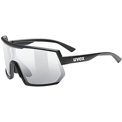 Uvex sportstyle 235 V Sportbrille für Damen und Herren selbsttönend beschlagfrei black matt/silver one size Uvex sportstyle 235 V Sportbrille für Damen und Herren selbsttönend beschlagfrei black matt/silver one size