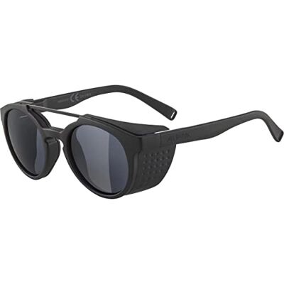 ALPINA GLACE Sonnenbrille, black matt, One Size ALPINA GLACE Sonnenbrille, black matt, One Size