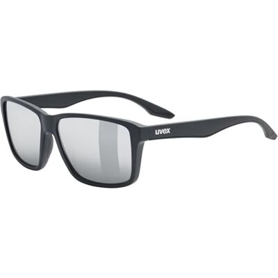 Uvex solus Sportbrille für Damen und Herren 100% UVA-, B, C Schutz verspiegelt black matt/mirror silver one size Uvex solus Sportbrille für Damen und Herren 100% UVA-, B, C Schutz verspiegelt black matt/mirror silver one size