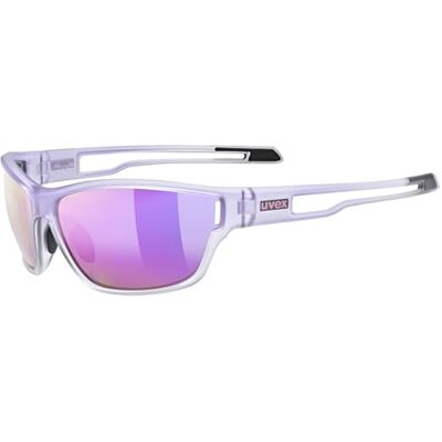 Uvex sportstyle 806 Sportbrille für Damen und Herren starker Schutz vor Sonnenstrahlung 100% UVA-, B, C Schutz purple fade one size Uvex sportstyle 806 Sportbrille für Damen und Herren starker Schutz vor Sonnenstrahlung 100% UVA-, B, C Schutz purple fade one size