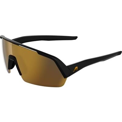 ALPINA TURBO HR, Sonnenbrille für Erwachsene, black matt (gold) ALPINA TURBO HR, Sonnenbrille für Erwachsene, black matt (gold)