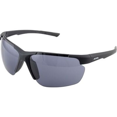 ALPINA DEFEY HR Verspiegelte und Bruchsichere Sport- & Fahrradbrille Mit 100% UV-Schutz Für Erwachsene, black matt (black) ALPINA DEFEY HR Verspiegelte und Bruchsichere Sport- & Fahrradbrille Mit 100% UV-Schutz Für Erwachsene, black matt (black)