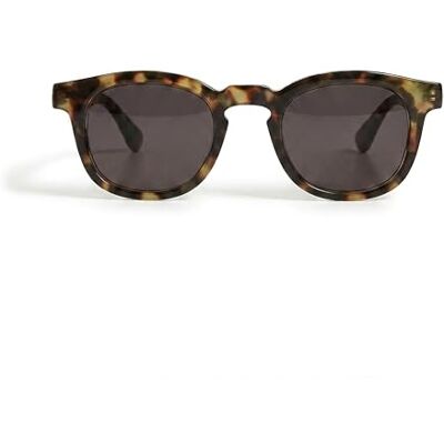 OPULIZE Bay Sonnenbrille Cooler Dicker Runder Rahmen Federscharniere Kratzfeste Getönte Linse UV400-Schutz Matt Braun Schildpatt Herren Damen S97-2 OPULIZE Bay Sonnenbrille Cooler Dicker Runder Rahmen Federscharniere Kratzfeste Getönte Linse UV400-Schutz Matt Braun Schildpatt Herren Damen S97-2