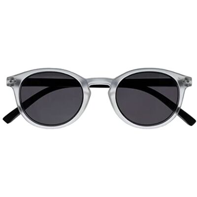 OPULIZE Zen Sonnen Leser Brille Kleine Runde Rahmen Federscharniere Kratzfeste Getönte Linse UV400-Schutz Matt Eis Kristall Matt Schwarz Bügel Herren Damen S24-C+3.50 OPULIZE Zen Sonnen Leser Brille Kleine Runde Rahmen Federscharniere Kratzfeste Getönte Linse UV400-Schutz Matt Eis Kristall Matt Schwarz Bügel Herren Damen S24-C+3.50