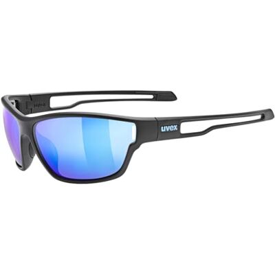 Uvex sportstyle 806 Sportbrille für Damen und Herren starker Schutz vor Sonnenstrahlung 100% UVA-, B, C Schutz black matt one size Uvex sportstyle 806 Sportbrille für Damen und Herren starker Schutz vor Sonnenstrahlung 100% UVA-, B, C Schutz black matt one size