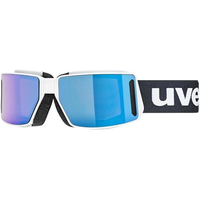 Uvex mtn tour Sportbrille für Damen und Herren beschlagfrei beschlagfrei white matt/mirror blue one size Uvex mtn tour Sportbrille für Damen und Herren beschlagfrei beschlagfrei white matt/mirror blue one size