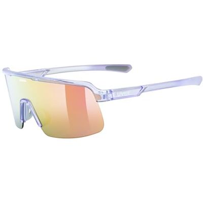 Uvex dyrt Sportbrille für Damen und Herren großes Sichtfeld 100% UVA-, B, C Schutz mirror transparent purple/red mirror one size Uvex dyrt Sportbrille für Damen und Herren großes Sichtfeld 100% UVA-, B, C Schutz mirror transparent purple/red mirror one size