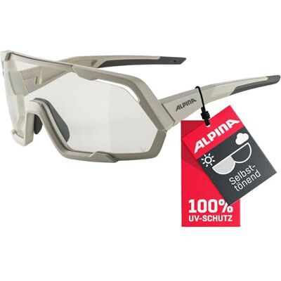 ALPINA ROCKET V Selbsttönende, Bruchfeste & Beschlagfreie Sport- & Fahrradbrille Mit 100% UV-Schutz Für Erwachsene ALPINA ROCKET V Selbsttönende, Bruchfeste & Beschlagfreie Sport- & Fahrradbrille Mit 100% UV-Schutz Für Erwachsene