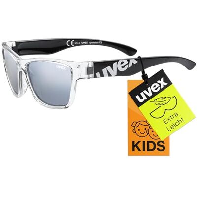 Uvex sportstyle 508 Sportbrille für Kinder 100% UVA-, B, C Schutz inkl. Kopfband black clear one size Uvex sportstyle 508 Sportbrille für Kinder 100% UVA-, B, C Schutz inkl. Kopfband black clear one size