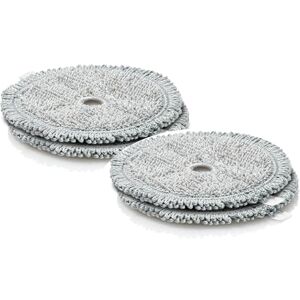 Bosch Mikrofaser-Wischpads BHZUPAD1, 2x 2er Set, passend für Akku-Staubsauger Unlimited 7 ProHygienic Aqua, langlebig, gründlich, weich, waschbar, mit Laschen für hygienisches Abnehmen, grau Bosch Mikrofaser-Wischpads BHZUPAD1, 2x 2er Set, passend für Akku-Staubsauger Unlimited 7 ProHygienic Aqua, langlebig, gründlich, weich, waschbar, mit Laschen für hygienisches Abnehmen, grau
