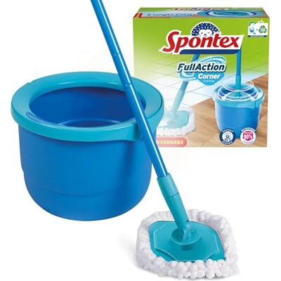 Spontex Full Action Corner System Drehmopp-Set - Eimer Set Spontex Full Action Corner System Drehmopp-Set - Eimer Set
