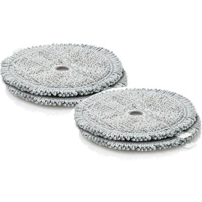 Bosch Mikrofaser-Wischtücher für Unlimited 7 ProHygienic Aqua Staubsauger, maschinenwaschbar und grau, BHZUPAD1 Bosch Mikrofaser-Wischtücher für Unlimited 7 ProHygienic Aqua Staubsauger, maschinenwaschbar und grau, BHZUPAD1