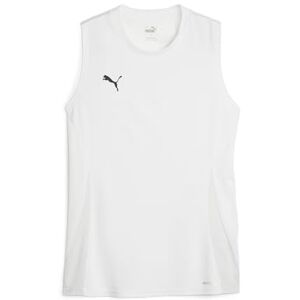Puma Unisex Teamgoal Sleeveless Jersey Wmn T-Shirt, Weiß-, Schwarz-federgrau, S EU Puma Unisex Teamgoal Sleeveless Jersey Wmn T-Shirt, Weiß-, Schwarz-federgrau, S EU