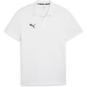 Puma Herren Teamgoal Casuals Poloshirt, White- Black, L EU Puma Herren Teamgoal Casuals Poloshirt, White- Black, L EU