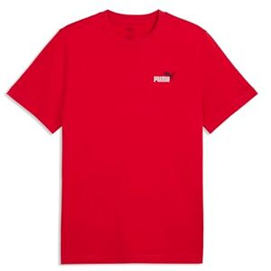 Puma ESS T-Shirt, zweifarbig, Größe S, Nr. 1 Logo Puma ESS T-Shirt, zweifarbig, Größe S, Nr. 1 Logo