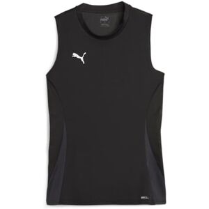 Puma Unisex Teamgoal Sleeveless Jersey Wmn T-Shirt, Schwarz-, Weiß, Flach, Dunkelgrau, S EU Puma Unisex Teamgoal Sleeveless Jersey Wmn T-Shirt, Schwarz-, Weiß, Flach, Dunkelgrau, S EU