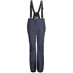 Killtec Damen Skihose/Funktionshose mit abnehmbaren Trägern, Kantenschutz, Schneefang und Beinventilation KSW 61 WMN SKI PNTS, Nachtblau, 40, 43425-000 Killtec Damen Skihose/Funktionshose mit abnehmbaren Trägern, Kantenschutz, Schneefang und Beinventilation KSW 61 WMN SKI PNTS, Nachtblau, 40, 43425-000