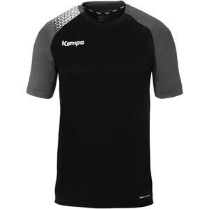 Kempa Herren Ambition 28 Shirt Trikot, Schwarz/Anthra, S EU Kempa Herren Ambition 28 Shirt Trikot, Schwarz/Anthra, S EU