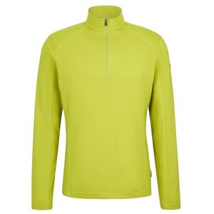 Ziener Herren JELANO-Z Skipullover, Midlayer, Funktions-Shirt warm, elastisch, Recycled, Electric Grass, 48 Ziener Herren JELANO-Z Skipullover, Midlayer, Funktions-Shirt warm, elastisch, Recycled, Electric Grass, 48