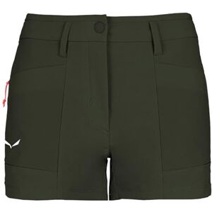 Salewa Damen Puez Durastretch Cargo Women Shorts, Dark Olive, S EU Salewa Damen Puez Durastretch Cargo Women Shorts, Dark Olive, S EU