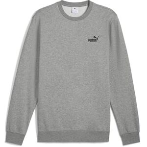 Puma Herren ESS Small No. 1 Logo Crew FL Crew-Sweatshirts, Medium Gray Heather, Puma Herren ESS Small No. 1 Logo Crew FL Crew-Sweatshirts, Medium Gray Heather,