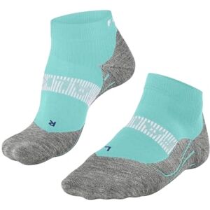 FALKE Damen Laufsocken RU4 Endurance Cool Short W Sso Funktionsmaterial antiblasen 1 Paar, Blau Fiji 6423, 37-38 FALKE Damen Laufsocken RU4 Endurance Cool Short W Sso Funktionsmaterial antiblasen 1 Paar, Blau Fiji 6423, 37-38