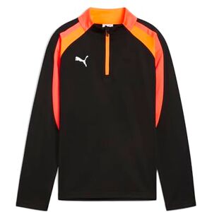 Puma Individualliga 1/4 Zip Sweatshirt Kids schwarz, 176 Kinder Puma Individualliga 1/4 Zip Sweatshirt Kids schwarz, 176 Kinder